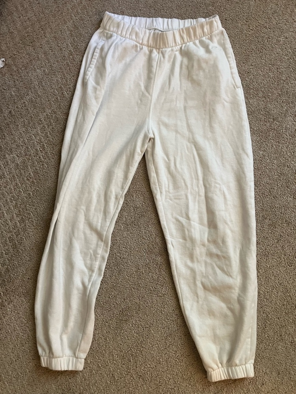 Women's White Hollister sweats